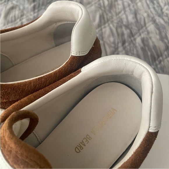 🔥 Veronica Beard Valentina Hazelwood Corduroy Sneakers EUC - Picture 13 of 16